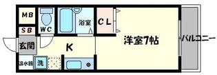 CASA ROSEHILL【5階】の間取り