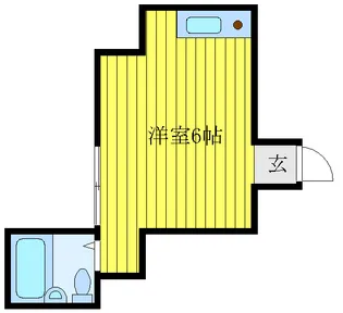 ファブール滝野川【1階】の間取り