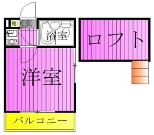 ブランノーヴァ北千住【2階】の間取り