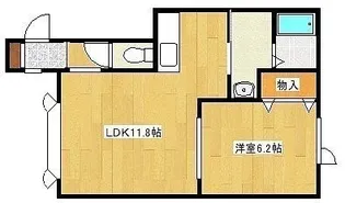 プリズ夢II【2階】の間取り
