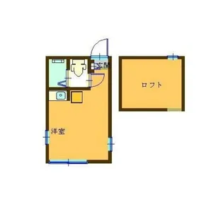 ユナイト反町モナリザ【1階】の間取り