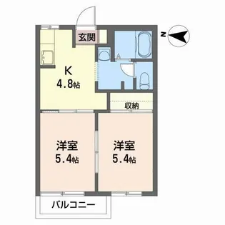 メゾン泉【2階】の間取り