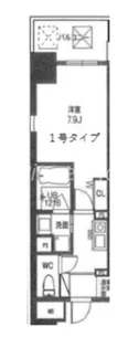 クローバービュー上本町【3階】の間取り