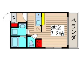 グランレイ西船橋【2階】の間取り