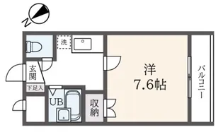ヴィラ・ローザ【3階】の間取り