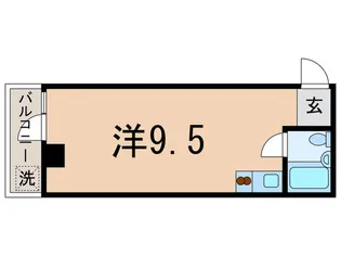 カ-サヴェルデ【3階】の間取り