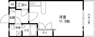 シャンポールかささぎ【3階】の間取り