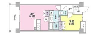 アンビエンテ経堂【2階】の間取り