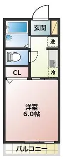カーサグランディール【1階】の間取り