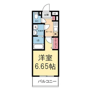 ATLAS Caro浦和常盤3丁目【3階】の間取り