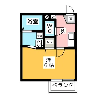 ユイマール春日部【2階】の間取り