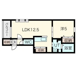 necofino misono【1階】の間取り