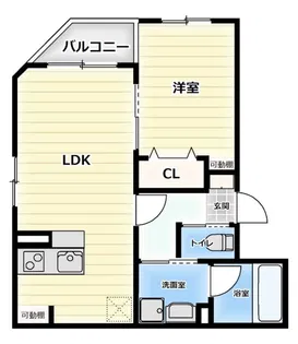 エテルノ.エビスII【5階】の間取り