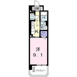 エクセルソフィア【8階】の間取り