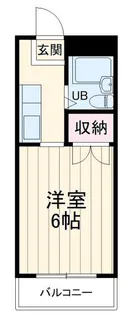 西都賀ハイリビング壱番館【1階】の間取り