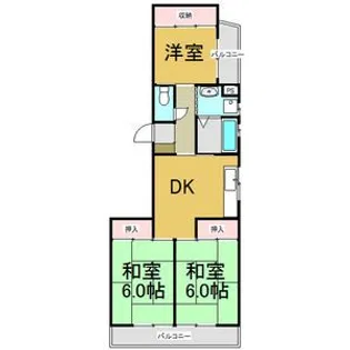 児玉ハイツ【3階】の間取り