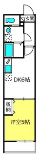 プランドール川口【1階】の間取り