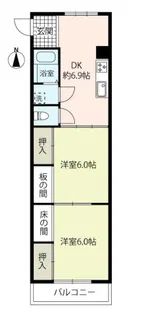 YSマンション【3階】の間取り