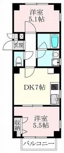 サンヒルズ大泉学園【4階】の間取り
