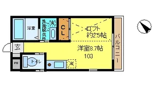 ラフィーネ鎌倉【1階】の間取り