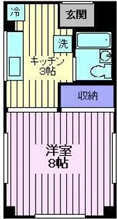 リーベイトー【3階】の間取り