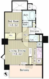 インザガーデン【10階】の間取り