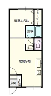 深川総合ハイツ第3【2階】の間取り
