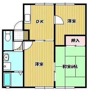 グランコート長野 C棟【2階】の間取り