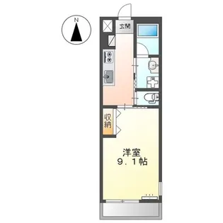 メゾン・レコルテ【2階】の間取り