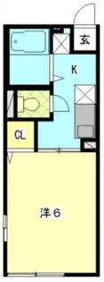 パークサイドK【2階】の間取り