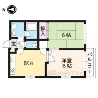 パルティールステージ・1【4階】の間取り