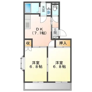 フューチャー【1階】の間取り