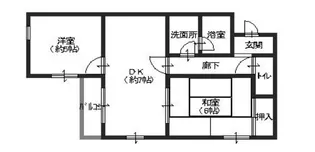 アッシュコート明石【2階】の間取り
