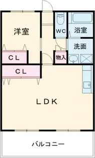 春陽館まつせ【1階】の間取り