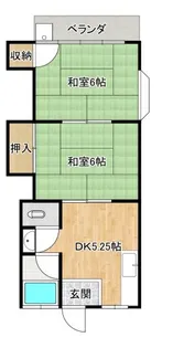 ニューコーポ紀宝【2階】の間取り