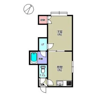 エミネンス栄通【2階】の間取り