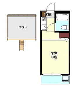 エミールミスミ【1階】の間取り