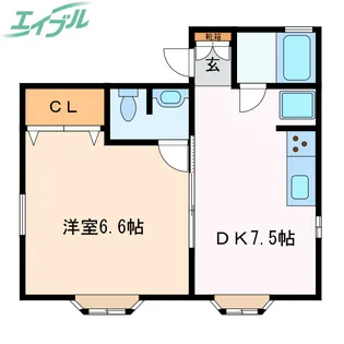 ルネサスII【2階】の間取り