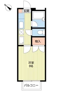 グランデシーノA【2階】の間取り