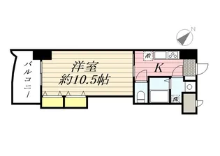ロイヤル博多駅前【13階】の間取り