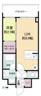 セレニテ新大阪グランデ シュッド【11階】の間取り