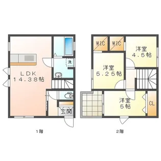 三重県四日市市大字塩浜【一戸建】の間取り