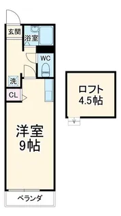 メゾン宮原【1階】の間取り