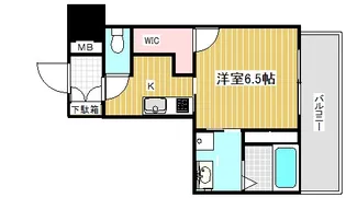 プライムレジデンス神戸・県庁前【12階】の間取り