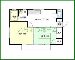 東京都あきる野市草花【一戸建】の間取り