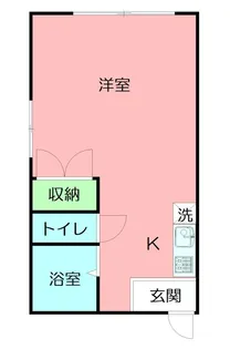 プチハイツ【1階】の間取り