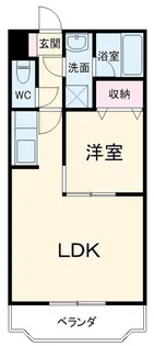 ヒルヴィレッジ【2階】の間取り