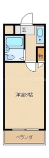 スタジオLH【2階】の間取り