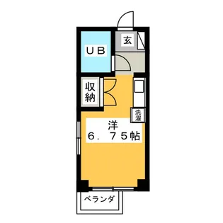TR新丸子マンション【1階】の間取り