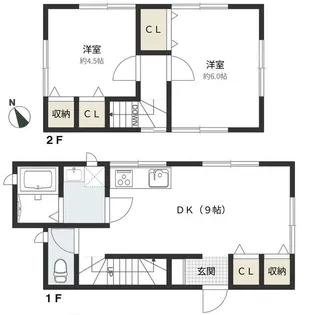 神奈川県横浜市鶴見区獅子ケ谷1【一戸建】の間取り